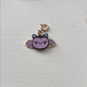 Purple Bat Charm
